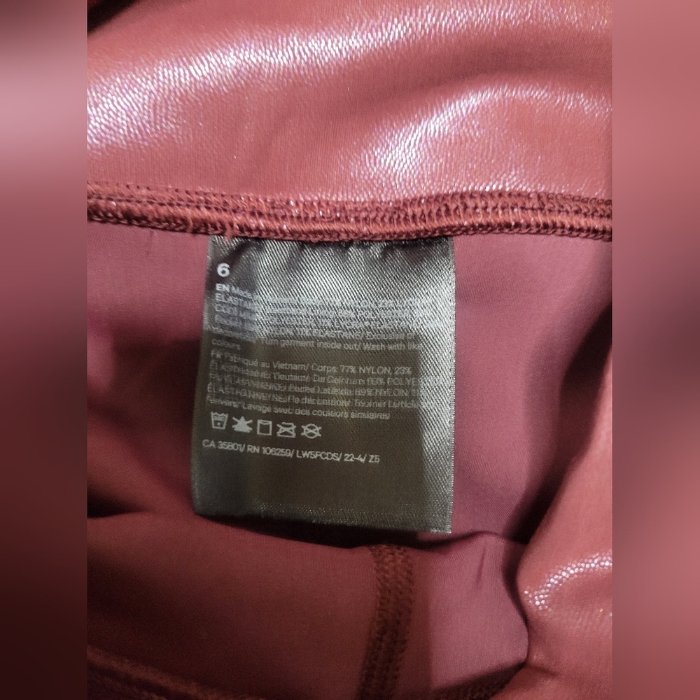 lululemon athletica High-Rise Burgundy Leggings - Picture 4 of 5